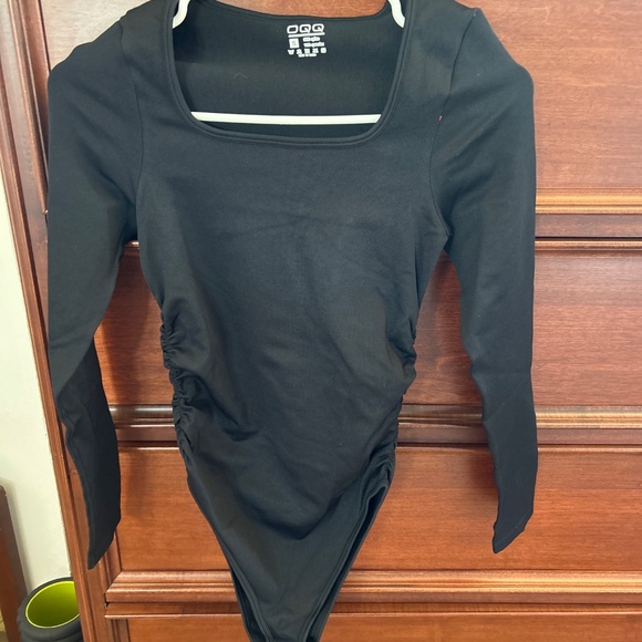 NWOT - Bodysuit Long Sleeve Square Neck - Picture 2 of 4